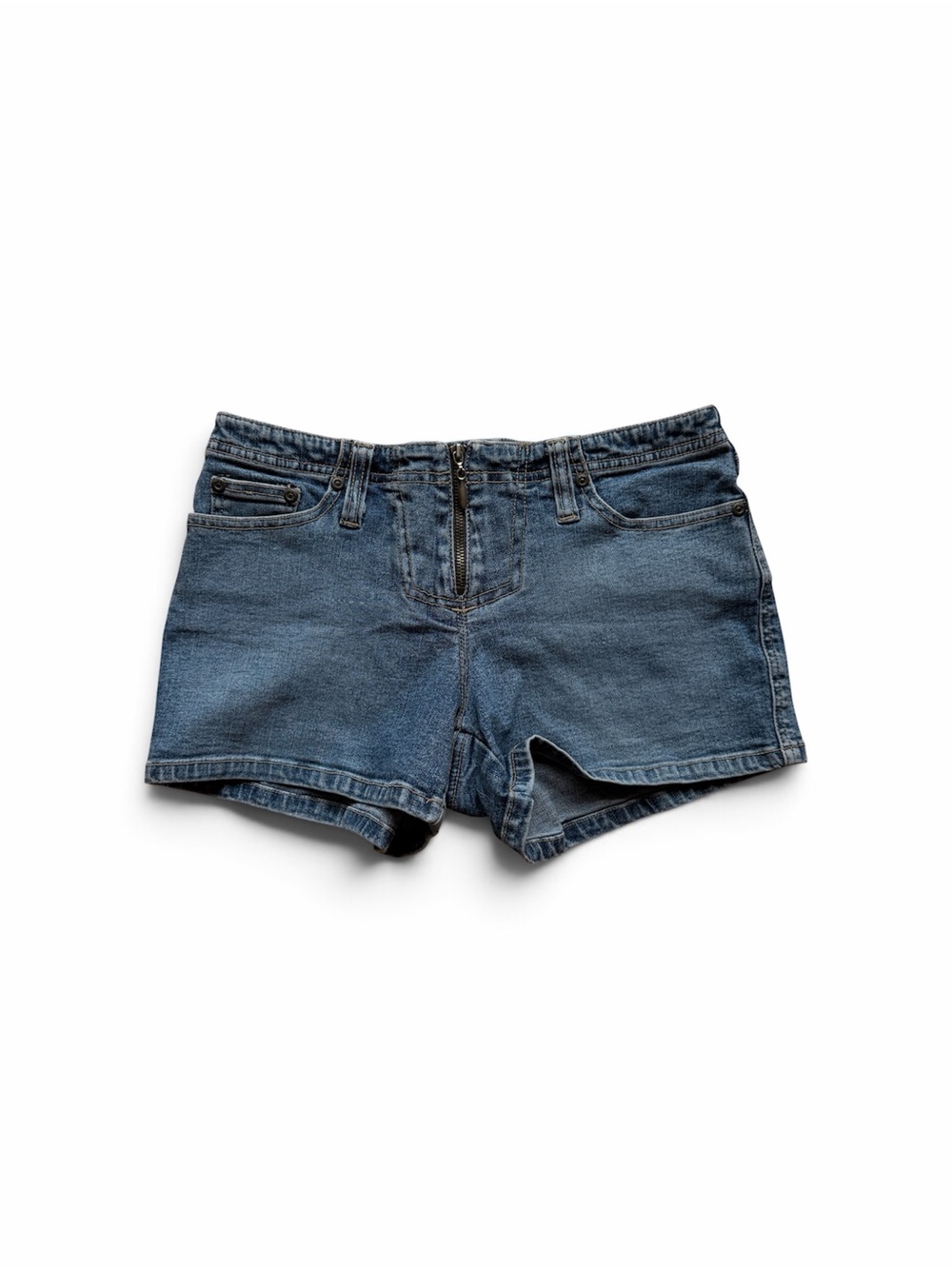 VTG y2k tilt denim mini shorts size 3.